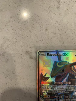 Pokemon TCG Rayquaza GX Alternate Art Holo 177a/168 Celestial Storm NM/Mint - Image 4