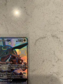 Pokemon TCG Rayquaza GX Alternate Art Holo 177a/168 Celestial Storm NM/Mint - Image 5