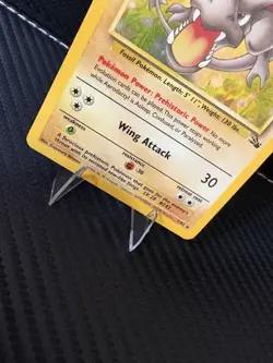 Pokemon Aerodactyl Holo Rare 1/62 Fossil Set WOTC 1999 LP - Image 5