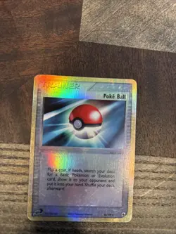 Pokemon EX Ruby & Sapphire Set REVERSE HOLO Oran Poke Ball 86/109 - Image 4