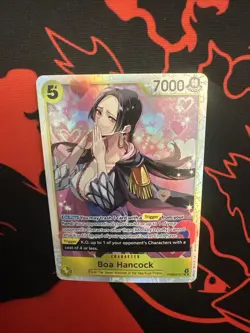 Boa Hancock PRB02-017 - One Piece TCG - SR Foil Near-Mint English - Image 1