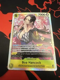 Boa Hancock PRB02-017 - One Piece TCG - SR Foil Near-Mint English - Image 4