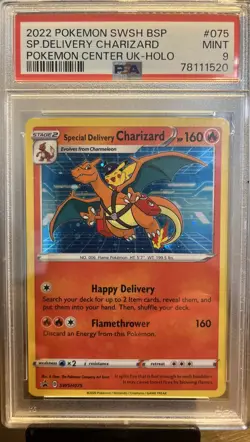 Special Delivery Charizard SWSH075 SWSH: Sword & Shield Promo Cards Holo - Image 1
