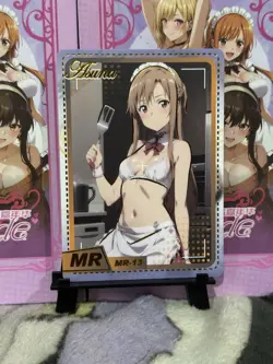 GODDESS STORY GENKI PARADE MR-13 ASUNA YUUKI SWORD ART ONLINE ANIME WAIFU CARD - Image 1