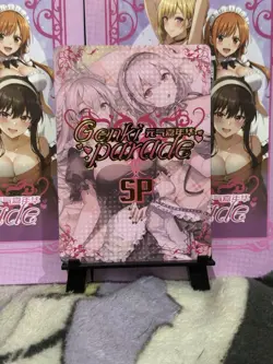 GODDESS STORY GENKI PARADE SP-10 SHIROGANE NOEL HOLOLIVE ANIME WAIFU CARD - Image 2