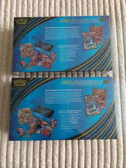 Under Market Price Lot: 2 Brand New Sealed Pokemon Mega Charizard X EX UPC Boxes - Image 2