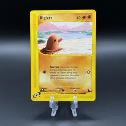 Diglett 50/144 English Regular Pokemon Skyridge - Image 1