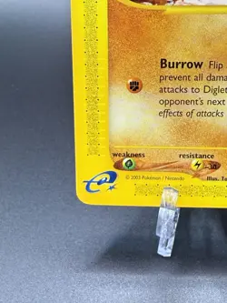 Diglett 50/144 English Regular Pokemon Skyridge - Image 5