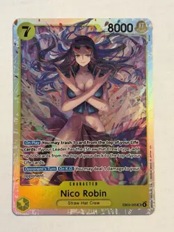 Nico Robin (055) EB03-055 Extra Booster: One Piece Heroines Edition Foil - Image 1