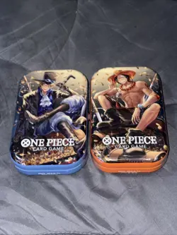 One Piece Tin Pack Set Vol 2 OP-13 Factory Sealed (2 Tins) - Image 1