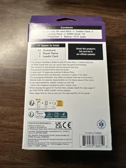 ONE PIECE TCG: GEAR5 STARTER DECK EX 21 (ST-21) FACTORY SEALED ENGLISH - Image 2