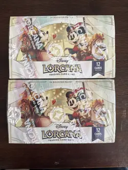 Set Of (2) Disney Lorcana Chapter 9 Fabled Booster Box New and Sealed - Image 1
