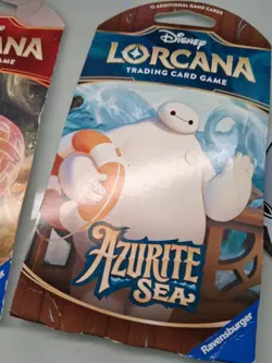 Ravensburger sealed Disney Lorcana TCG Booster Packs Reign of Jafar & Azurite - Image 3