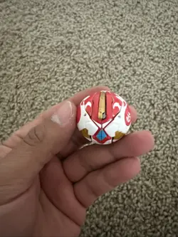 Bakugan BakuTech Pyrus Rise Dragaon Gold Horn Anime Accurate Ability Card - Image 1