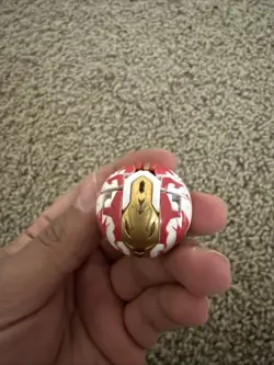 Bakugan BakuTech Pyrus Rise Dragaon Gold Horn Anime Accurate Ability Card - Image 2