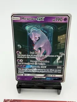 Pokemon Mewtwo GX TCG Card 78/73 Near Mint Condition - Image 2