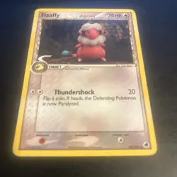 Flaaffy Delta Species 2006 Pokemon TCG EX Dragon Frontiers #30/101 Uncommon - LP - Image 2