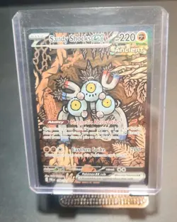 Pokemon Sandy Shocks ex 159/131** Prismatic Evolutions Illustration Rare Holo - Image 1