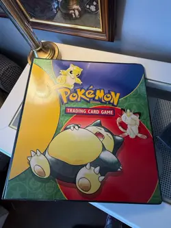 Vintage Pokemon TCG Original Snorlax Folder 1999 Binder WOTC Ultra Pro - Image 1