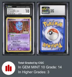 CGC 10 GEM MINT Misdreavus EX Legend Maker 40/92 Reverse Holo STAMPED Pokemon - Image 1