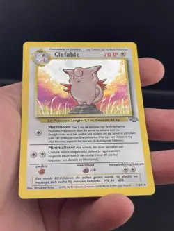 Pokemon DUTCH Jungle Holo Rare Clefable 1/64 NM/Near Mint - Image 3