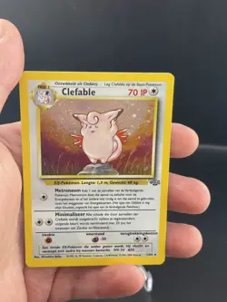 Pokemon DUTCH Jungle Holo Rare Clefable 1/64 NM/Near Mint - Image 4