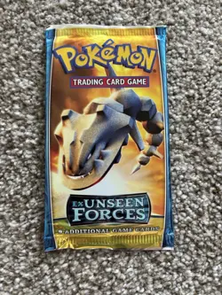 Vintage 2005-2006 SEALED EX Series Pokemon TCG Booster Packs (3) - Image 4