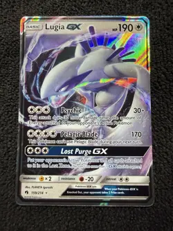 Pokemon SM - Lost Thunder Lugia GX 159/214 - Image 1