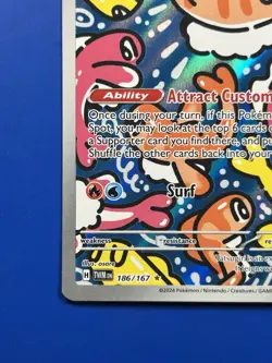 Tatsugiri 186/167 Illustration Rare • Twilight Masquerade • NM • Pokemon TCG - Image 5
