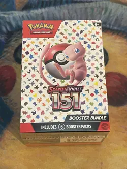 151 Booster Bundle Pokemon TCG Scarlet & Violet Factory Sealed - Image 1