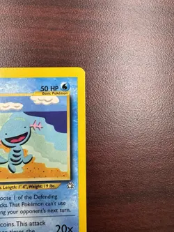 Wooper 1st Edition 82/111 Neo Genesis Common LP 2000 WOTC Vintage Pokemon TCG - Image 4