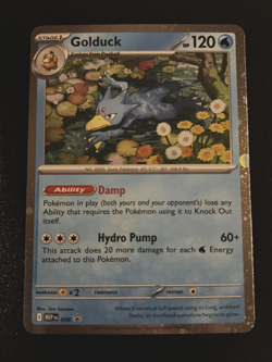 Golduck 008 Black Star Promo Mega Evolution Pokemon TCG - Image 3