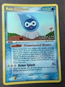 Rain Castform 26/113 Ex Delta Species Reverse Holo Pokemon TCG - Image 1