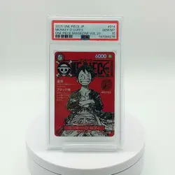 PSA 10 2025 Monkey D Luffy ST21-014 ONE PIECE Magazine Promo Jump 19 - Image 1