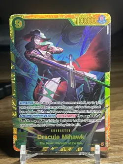 Dracule Mihawk - OP14-119 The Azure Sea's Seven Foil One Piece - Image 1