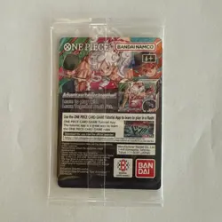 Namco Monkey.D.Luffy P-055 One Piece Promotion Character Card English - Image 2