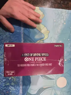 One Piece a Fist of Divine Speed OP-11 Booster Box Sealed 24 Packs - Image 3
