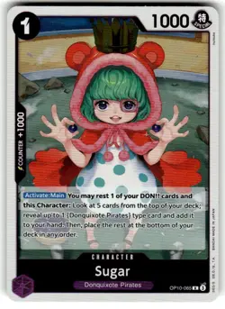 OP10-065 Sugar R - One Piece TCG - Royal Blood English NM Near Mint - Image 1
