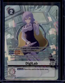 Digimon Card Game DigiLab Box Topper Promo Time Stranger P-225 NM - Image 1