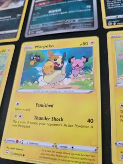 Pokemon Morpeko x7 Card Lot Bundle Collection Dark Cute Cards - Image 3
