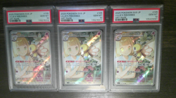 PSA 10 Lillie's Ribombee Japanese 105/100 Illustration Rare Lot 3 PSA 10 CARDS - Image 1