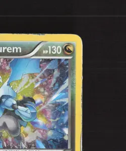 Black Kyurem BW58 Black & White Black Star Promo Holo Pokemon Card DMG - Image 4