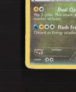 Black Kyurem BW58 Black & White Black Star Promo Holo Pokemon Card DMG - Image 5
