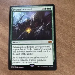 Praetor's Counsel 209 Commander 2014 Regular MTG TCG CARD NM - Image 1