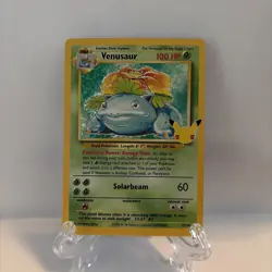 Pokemon Venusaur 15/102 Celebrations Classic Collection Holo Card - NM - Image 1