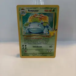 Pokemon Venusaur 15/102 Celebrations Classic Collection Holo Card - NM - Image 3
