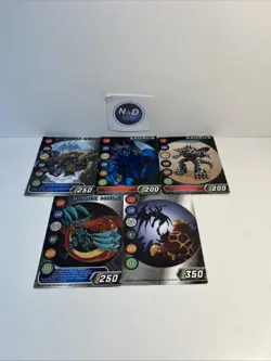 Bakugan HSP GATE Card Lot of 25- Vintage, OG Original Collection RARE - Image 5