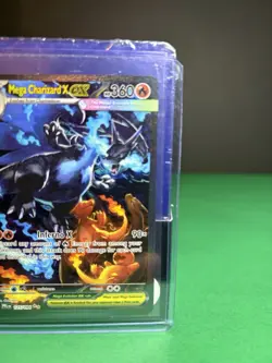 Pokemon Mega Charizard X EX Holo Stage 2 Trading Card 125/094 EX Specialty - Image 3