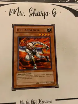 D.D ANGREIFER - 1. AUFLAGE SDDE-DE017 DEUTSCH Yu-Gi-Oh! CARD COMMON KONAMI - Image 4