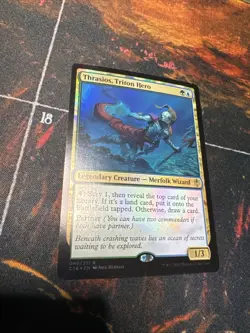 Thrasios, Triton Hero Commander 2016 Foil Magic The Gathering MTG Card Nm - Image 1